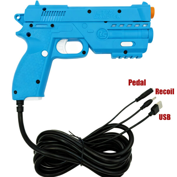 Rs3 Reeper RS3 Reaper Pro – 2 Gun Pink & Blue – Retro Shooter Light Gun Gaming