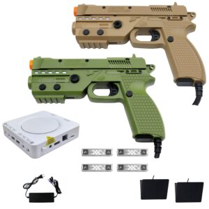 Retro Shooter Tan and Green RS3 Reaper Lightguns