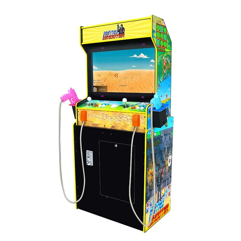 Retro Shooter Arcade Cabinet Full-Size